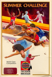 Summer Olympiad Amiga US box art